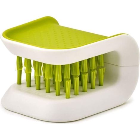 Cepillo BladeBrush - Seguro para limpiar hojas de cuchillos - Verde (1/5)