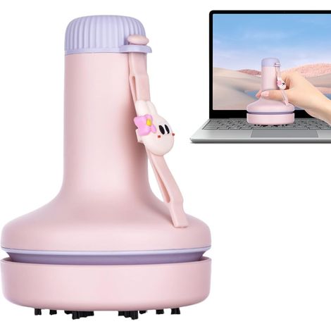 Tischstaubsauger, kabelloser, wiederaufladbarer Tischstaubsauger, kabelloser, wiederaufladbarer Handstaubsauger für die Reinigung von Computer-PC-Innenräumen und Küchen (1/5)