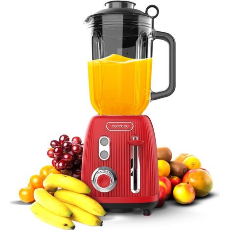 Cecotec Standmixer Power Black Titanium RetroRot