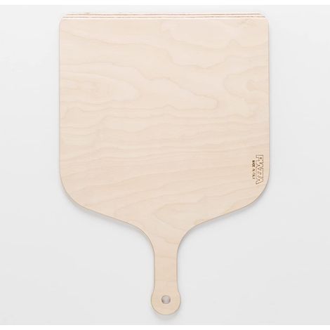 PIAZZA - Pala per Pizza in Legno di Betulla di Alta Qualità 30 x 42.5 cm, Pala da Cucina Rettangolare, da Forno, Tagliere Pane - Adatta a Tutti i Tipi di Forno - Made in Italy (1/5)