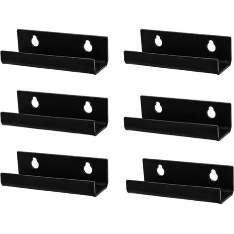 pièces - Porte-disques - Support mural - 103,53 cm - Support de disques - Support de disques - Noir - Acryl - Présentoir - Support de Vinyl - Support de LP (1/3)