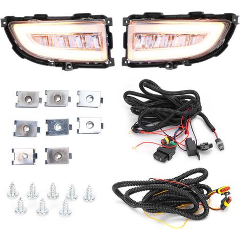Remplacement de lampe de conduite de feux diurnes de voiture pour Mitsubishi Lancer 2004-2007 (1/4)