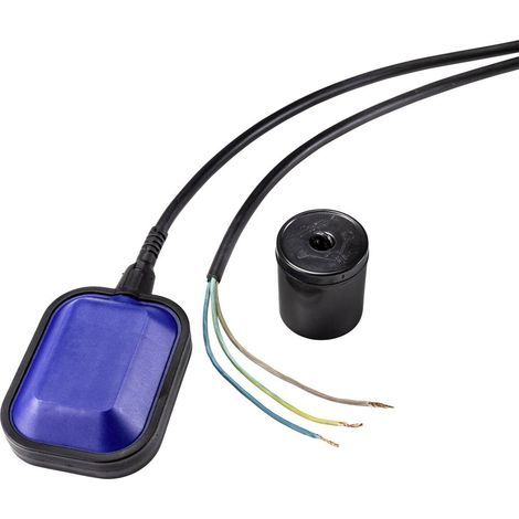 Interrupteur à flotteur RF4604772 – Pour vidange – Câble H07RN-F 3G 1,0 mm² de 3 m – Indice de protection IPX8 – Renkforce (1/4)