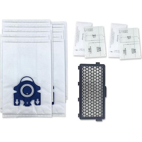 HEPA-Filter-Staubbeutel für Miele 3D GN S5000 S8000 C2 C3 S5 S8 SF-50 (1/4)