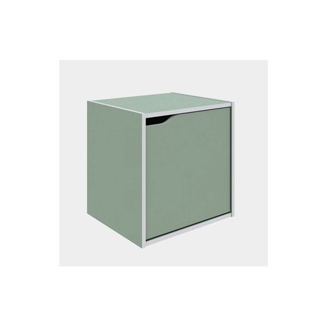 CUBO C/ANTA 35X29,2X35 CM VERDE SALVIA- 1,0 pz