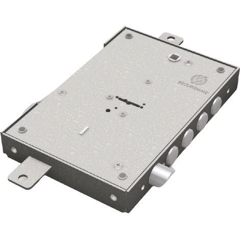 Securemme SERRATURA TRIPLICE PER PORTE BLINDATE DX+SX  3 CHIAVI DM interasse mm.37 Art. 2401