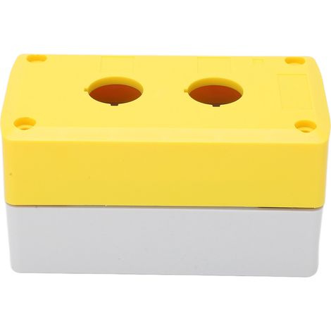 2 jeux de boîtiers à boutons-poussoirs étanches pour machines
