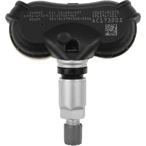 -1 42607-0C070 426070C070 Capteurs de pression des pneus 315 MHz pour véhicules (2008-2018) compatibles avec TOYOTA SIENNA TUNDRA SENQUOIA 42607-0C050 (1/5)