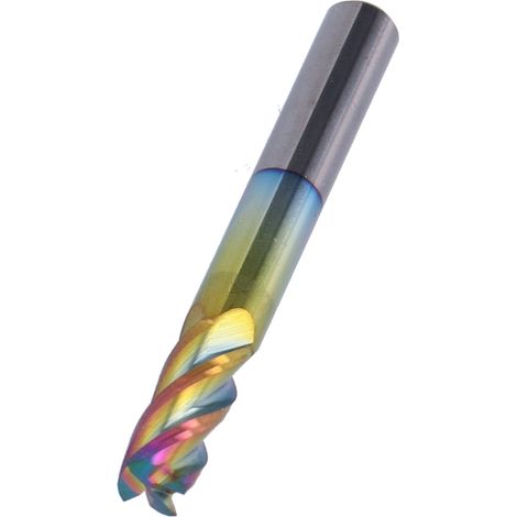 CNC-Fräser aus Wolframstahl, Spiralfräser-Zubehör D6 x D6 x 50L x 4T (1/5)