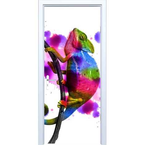 Adhesivo de tela para puerta, colores camaleónicos, 667PD