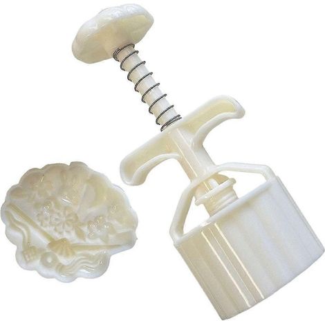 Moules à gâteaux de lune pratiques avec tampon lapin pour desserts et pâtisseries (1/4)
