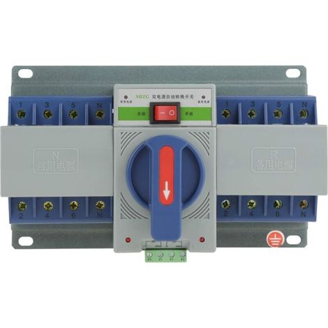 RHG Commutateur de transfert automatique intelligent à double alimentation (220V 63A 4P) (1/5)