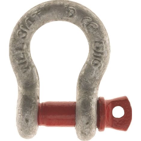 SODISE - Manille lyre avec axe vissé à œil 25mm 6,5T grade 80 - 18520 - Ce produit de marque ID-MAT est neuf.