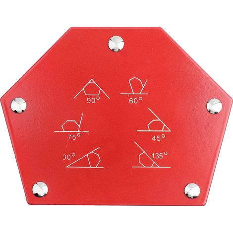magnétique de soudage multi angles à six faces avec flèches