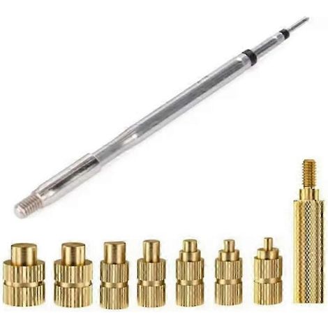 Pointe de fer à souder C245, insert chauffant pour écrou à fusion à chaud, adaptateur pour tête d'insertion encastrée, tête de pression M2-M8 (1/5)