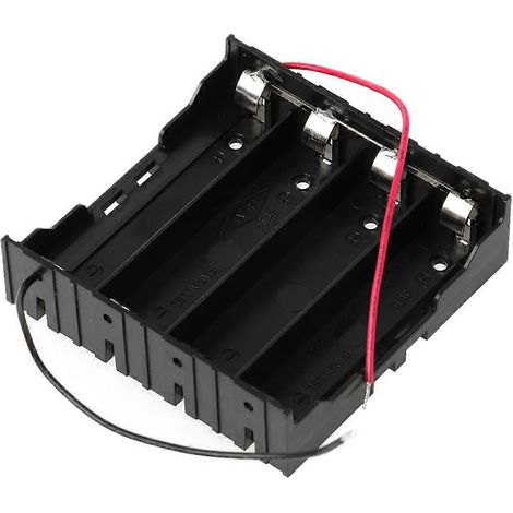 Boîtier de Rangement pour Batteries 18650 - Support 3/4 Emplacements, Idéal pour Power Bank DIY et Soudure - Jusqu'à 4 Piles (1/4)