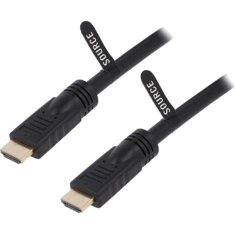 Cable HDMI 1.4 male des deux cotes 20m - Noir