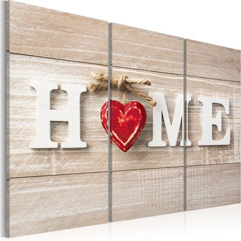 Tableau Imprimé "The Heart of the Home" 60 x 90 cm (1/2)