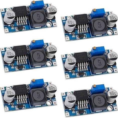 DC-DC Converter Buck Converter 3.2-40V to 1.25-35V Adjustable Power Supply Module Regulator Adapter (1/5)