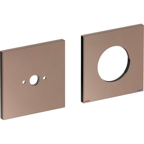Keuco Edition 11 - Rosetta di copertura, oro rosa spazzolato 51116290092 (1/2)