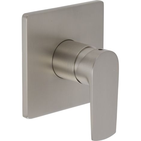 Milano Hunston Manual Mixer Shower Valve with 1 Outlet - Brushed Nickel (1/3)