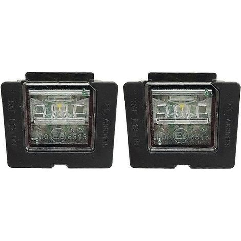 2 feux de plaque d'immatriculation arrière pour hayon de coffre, compatibles avec W205, W447, C190, GLC, W257, W238, W217 (A0999068400) (1/5)