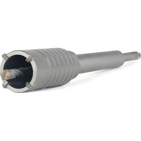 35 mm Scie Cloche à Béton – Trépan en Carbure de Tungstène, Queue SDS-Plus (220 mm) et Foret de Centrage Cruciforme pour Béton, Brique, Pierre, Maçonnerie (1/5)