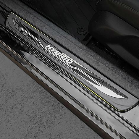 Accessoires automobiles Plaque de seuil de porte pour Toyota Hilux 2015-2025 Bande de seuil de porte Protection de seuil ( ) (1/5)