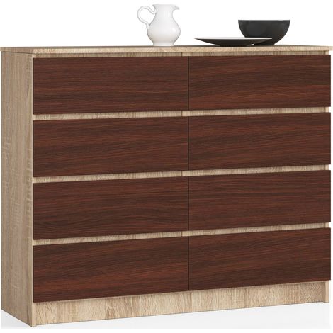 Commode : 3 Tiroirs, Cachemire, 40 X 75 X 70 Cm (1/5)