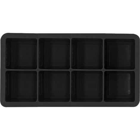 Bac à glaçons à 8 compartiments, pour un usage domestique et un rangement pratique, adapté aux espaces intérieurs et aux routines quotidiennes.-AquaForge (1/5)