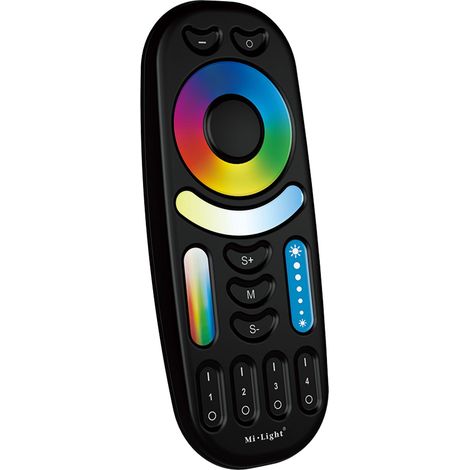 Télécommande LED RGB + CCT - 4 Zones - NOIR - FUT092B - Mi-Light (1/5)