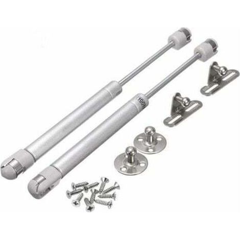 Gasdruckfedern (120 N) für Möbel – 2er-Pack – Soft-Close-Dämpfer für Schranktüren – Einfache Montage – Geeignet für Holz und Aluminium (1/5)