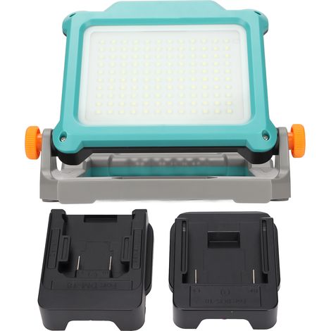 60-W-Akku-LED-Arbeitsleuchte, kompatibel mit Bosch, Stanley, Milwaukee und Porte