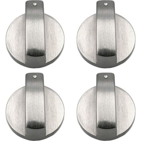 perillas de metal para estufa de gas, 6 mm. (1/5)