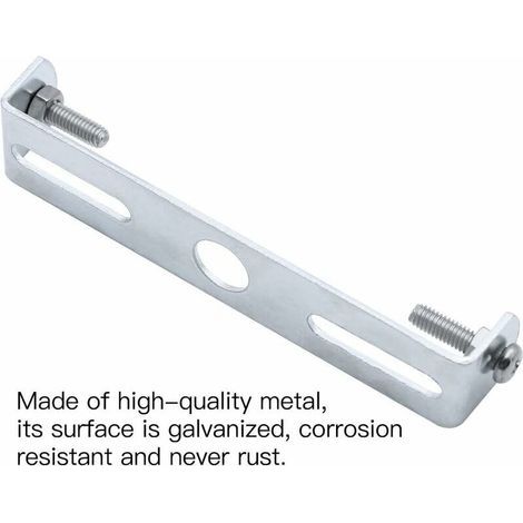 10 pièces Supports de fixation pour plafonnier 75 mm Accessoires d'éclairage suspendu Lampes suspendues au plafond Plaques de base pour plafonnier Panneaux d'éclairage au plafond Supports de panneaux (1/4)