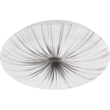 Luminaire plafonnier LED, Ø 31 cm, lustre effet cristal en (1/5)