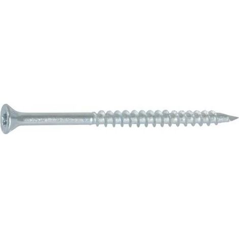 Plombelec 074650 - 100 x VBA tornillo cabeza avellanada POZID Ø4x50mm