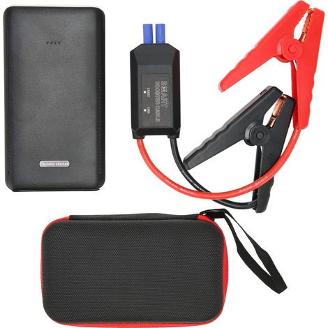 Démarreur de batterie 600A 8000mAh portable pour moteurs essence 5.0L et diesel 2.5L avec lumière LED (1/5)