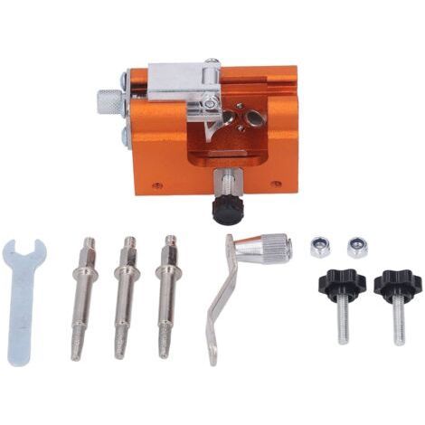 Portable Hand Crank Chainsaw Sharpening Jig Stainless Steel Tooth Blade Grinder Precise Sharpening Kit for Repair (1/5)