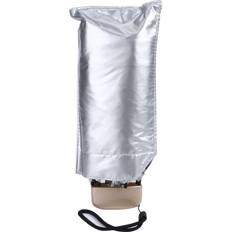 Mini parapluie pliant, protection solaire UV, imperméable, adapté à la pluie et au soleil, compact et léger pour les voyages.-AquaForge (1/5)