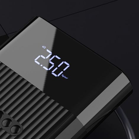 12V gonfleur de pneu portable compresseur d'air numérique avec lampe LED pour voiture moto vélo ballon (1/5)