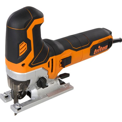 Triton – Scie sauteuse électrique pendulaire 750 W – 3 lames pour bois dur – Vitesse 800 à 2900 courses/min – Inclinaison 0° à 45° - TJS001 (1/5)