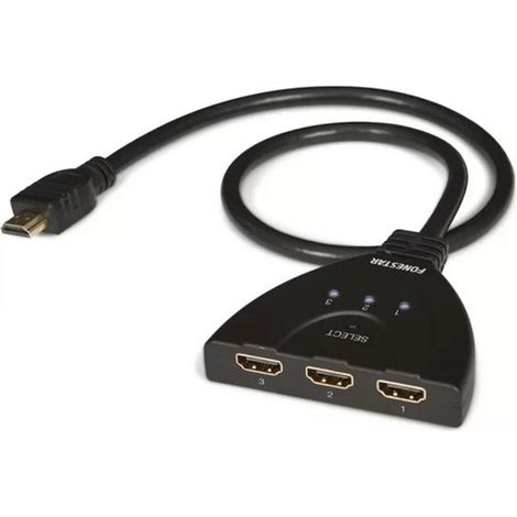 Selector Hdmi 3e/1s 1080p@60hz Fonestar Fo-513 Fo-513 (1/2)