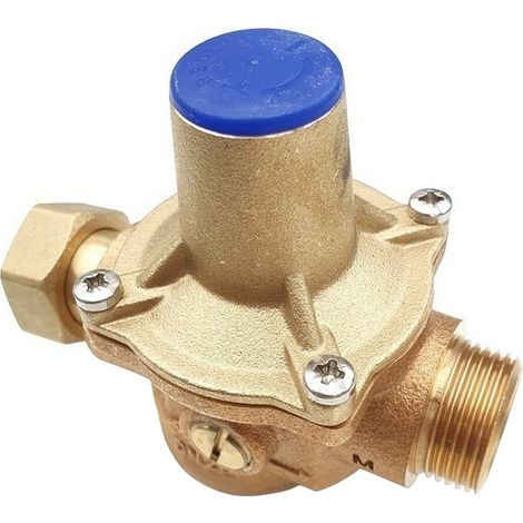 Socla – Réducteur de pression 16 bar Femelle-Mâle 3/4" – Corps en bronze – Réglable de 1 à 5,5 bar – Prise 1/4" pour manomètre