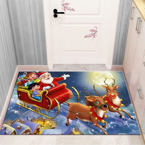 Chaussette De Noël - Tricotée En Acrylique - Motif Lettre Personnalisable - Décoration Arbre De Noël Et Cheminée - 1 Pièce (1/5)