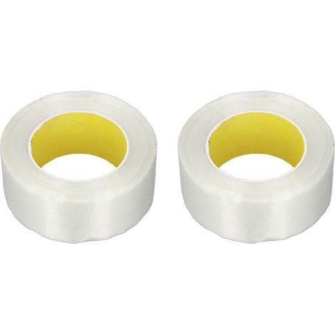 Stück Umreifungsband, 5 cm breit, 50 m lang, transparentes, verstärktes Fiberglasband für Möbelreparaturen, hochbelastbar
