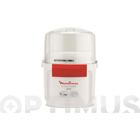 Moulinex – Hachoir électrique 800 W – Capacité 200 g – Système de sécurité – Pièces amovibles et faciles à nettoyer - AD560120