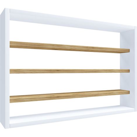Étagère murale Étagère à épices Cuisine Esaldi M 40x60x10 - VCM (1/4)