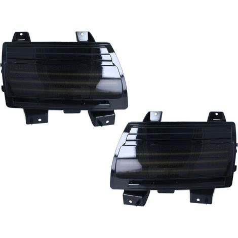 Kit Freccia Laterale a Led Side Marker Dinamica Lente Fume + Luce Diurne DRL Bianco Jeep JL Wrangler dopo 2018 (1/3)