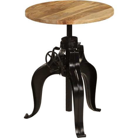 Tavolo alto tavolo da appoggio tavolo da bar/bistrot legno massello di mango 60 cm 0902069